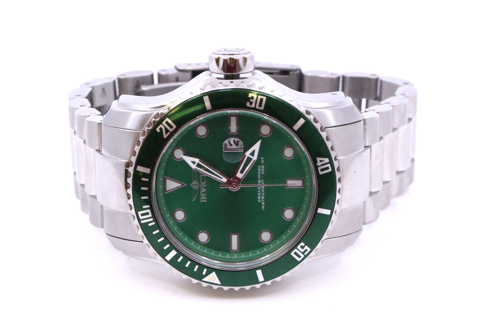 Invicta Pro Diver Green Dial Men's Watch 20096 MSRP $795