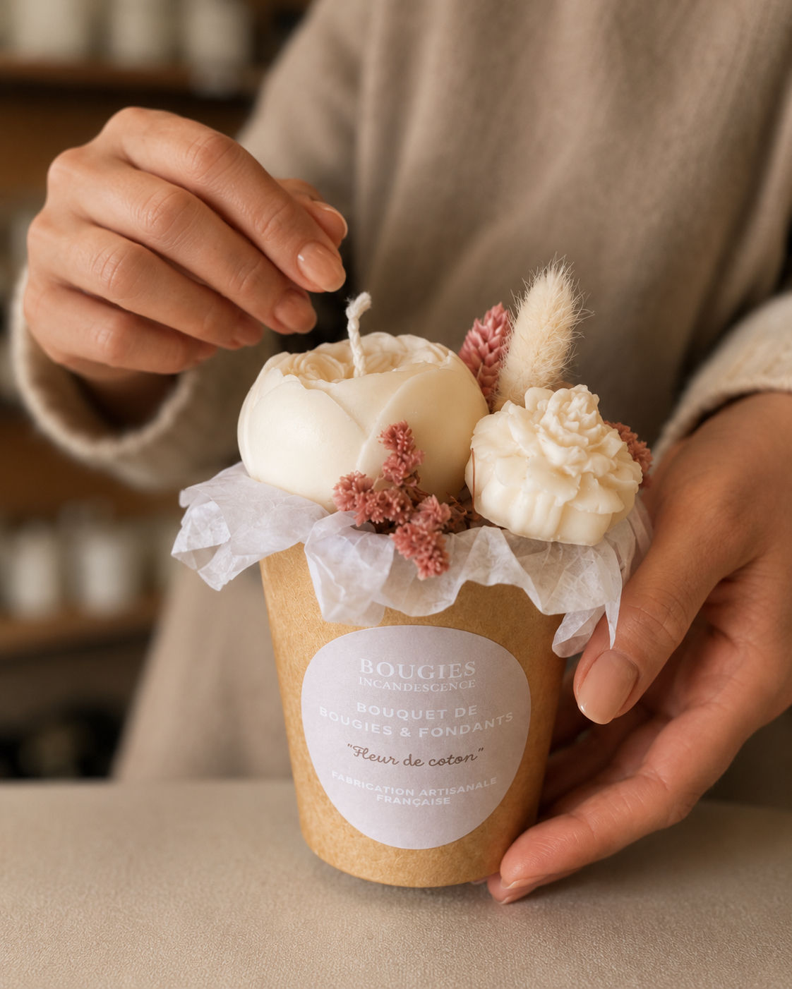 Mini bouquet BOUGIES & FONDANTS