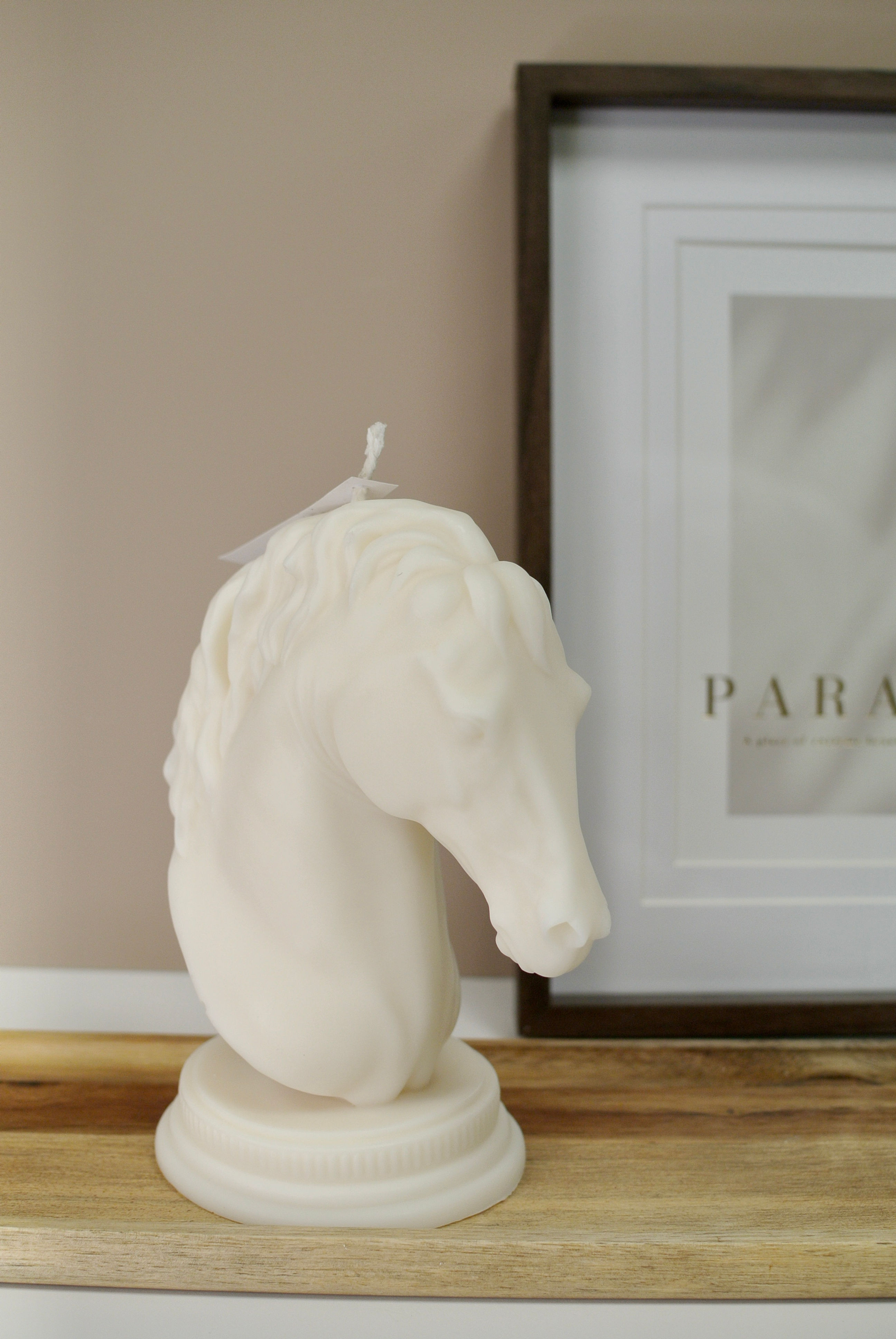 Bougie moulée CHEVAL