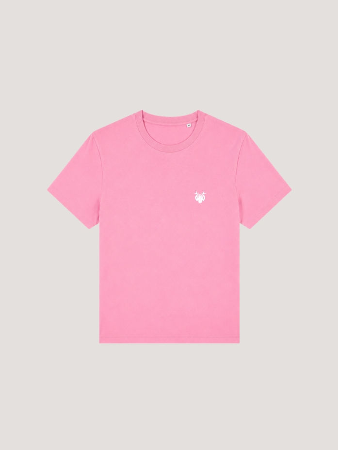 T-SHIRT FEMME MONOGRAM ROSE DE FACE