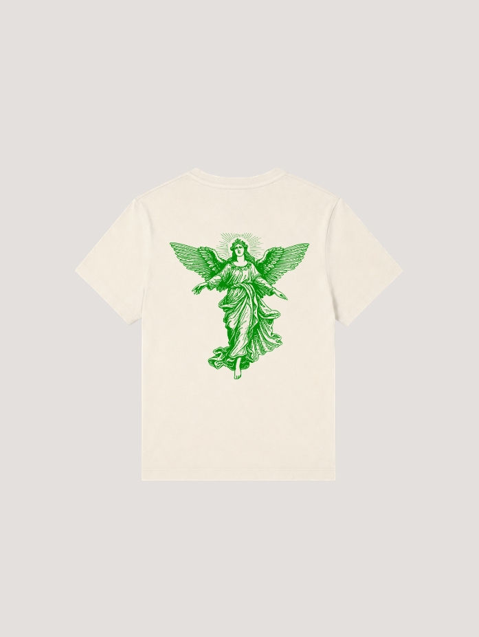 T-SHIRT FEMME ANGEL OFF WHITE DE DOS