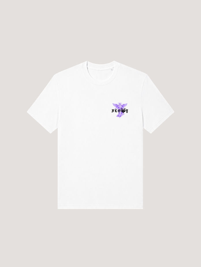 T-SHIRT HOMME ANGEL BLANC DE FACE