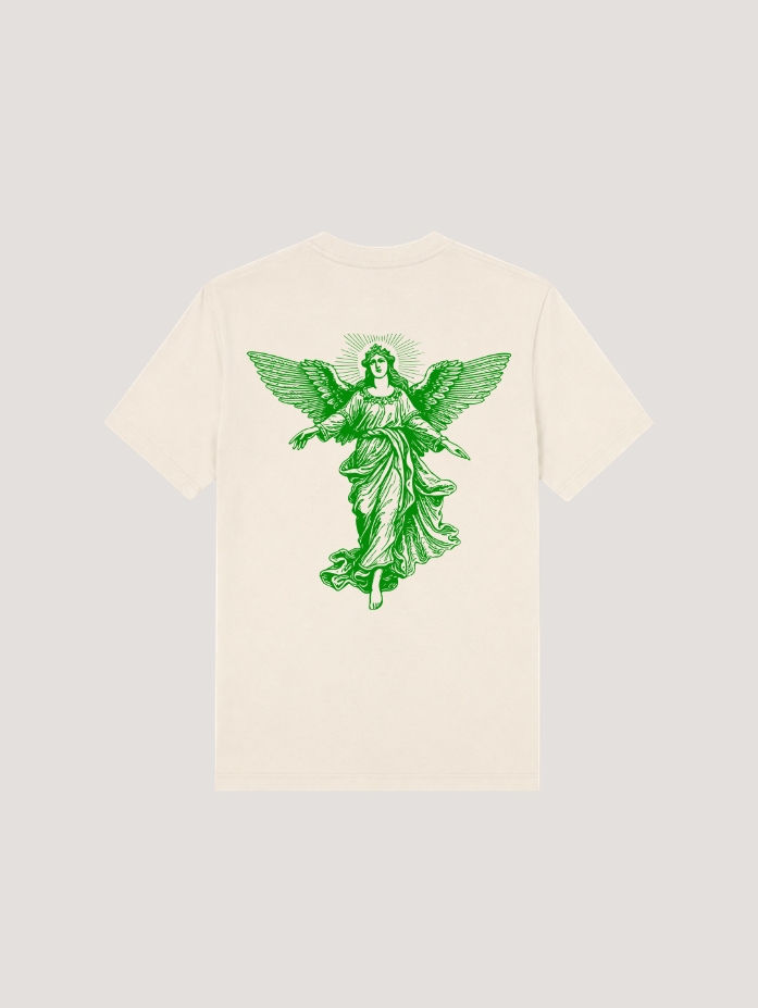 T-SHIRT HOMME ANGEL OFF WHITE DE DOS