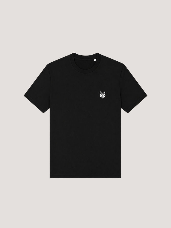 T-SHIRT HOMME MONOGRAM NOIR DE FACE