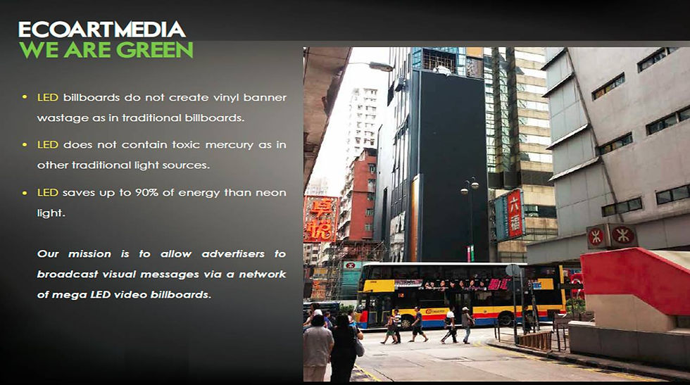 EcoArt Media Mongkok LED Billboard