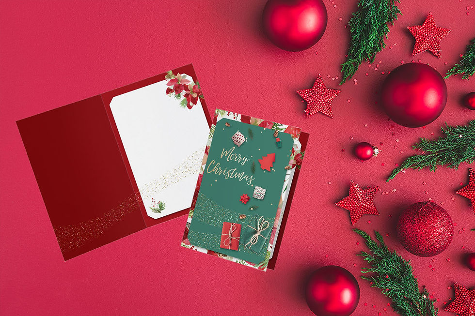 China Taiping Christmas Card