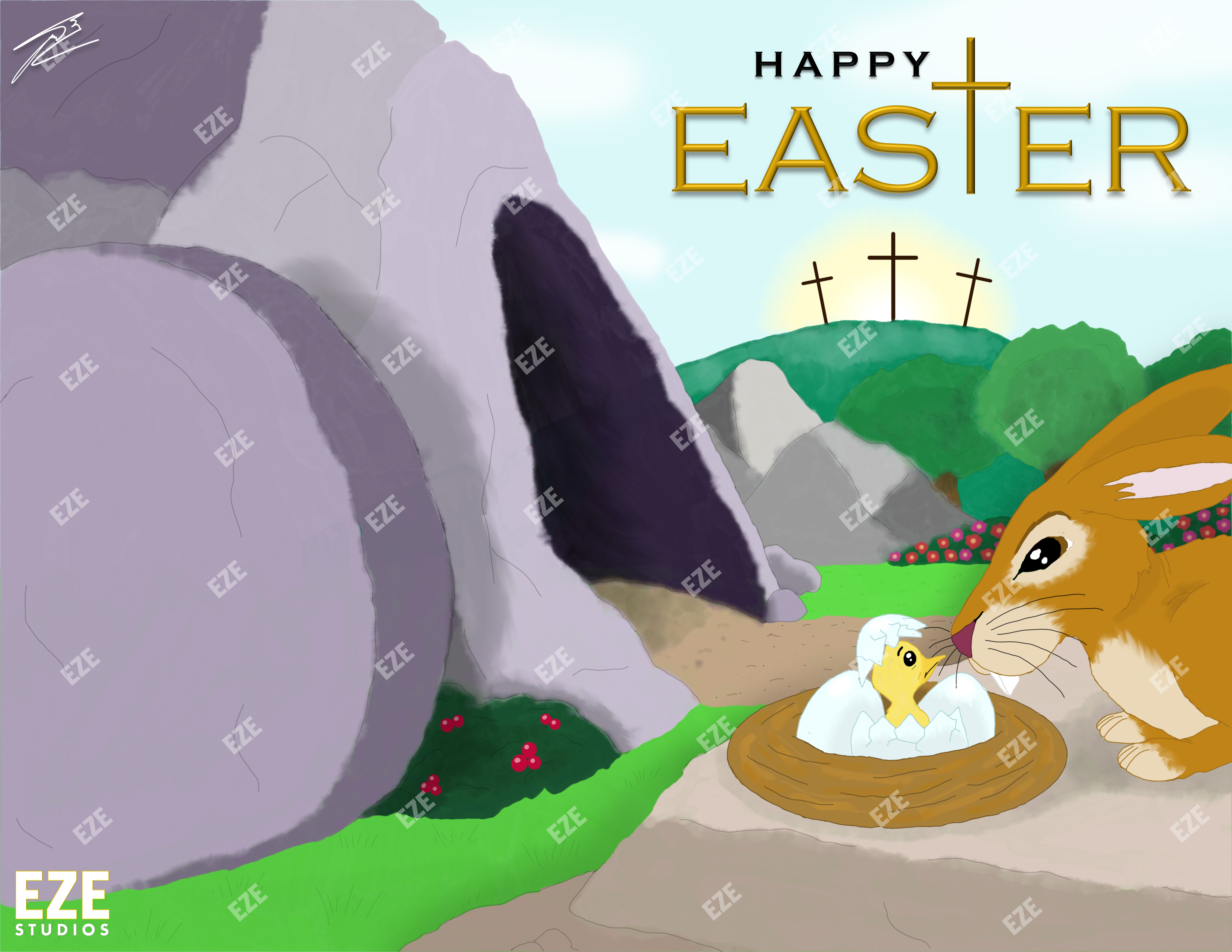 Easter Resurrection Card