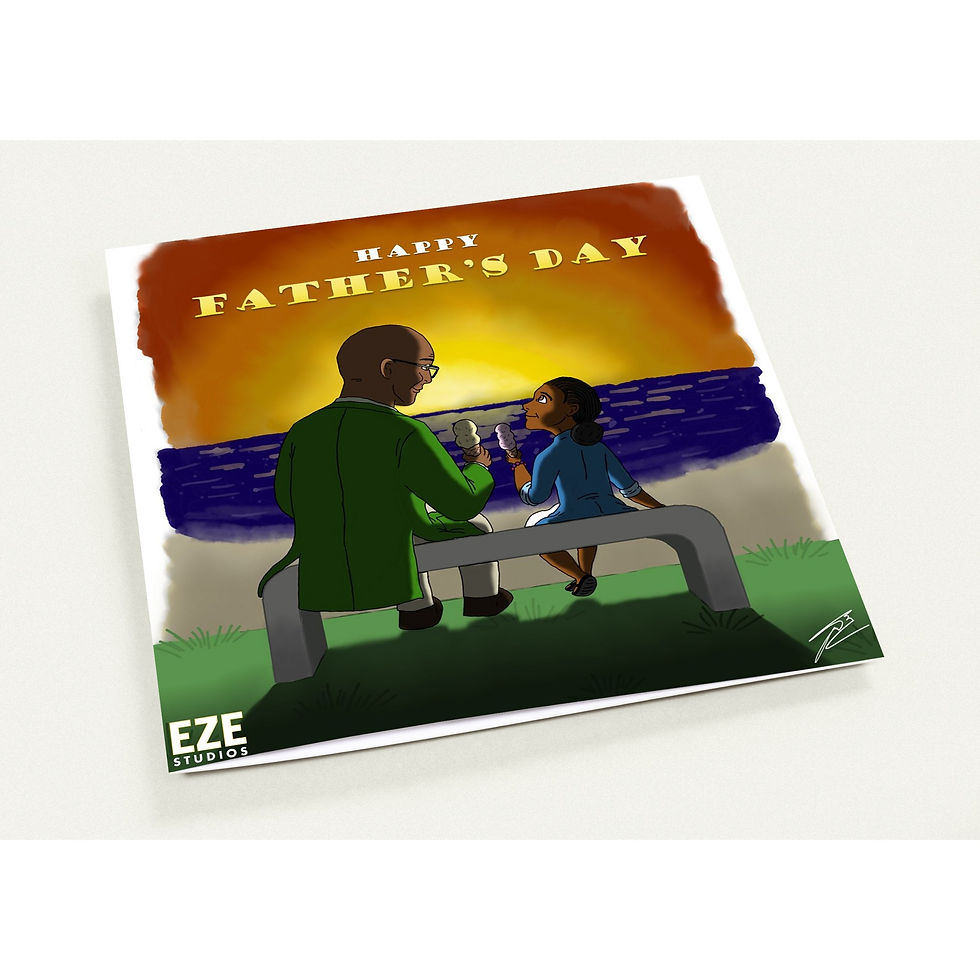 Thumbnail: Father's Day Date - Pack of 10 Greeting Cards (USA)