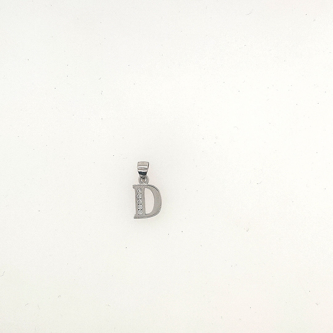 Letter D pendant