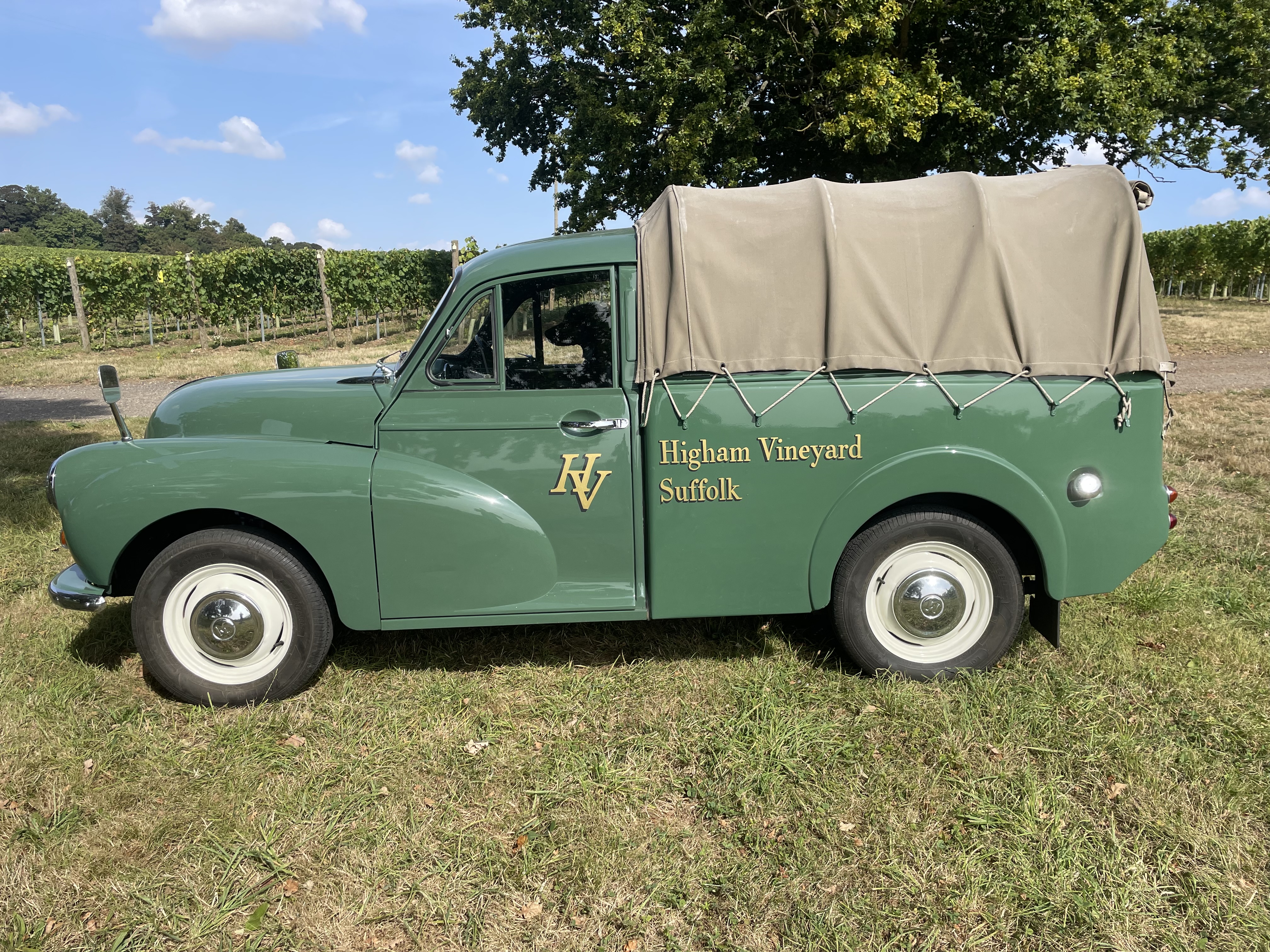 The Higham Vineyard van