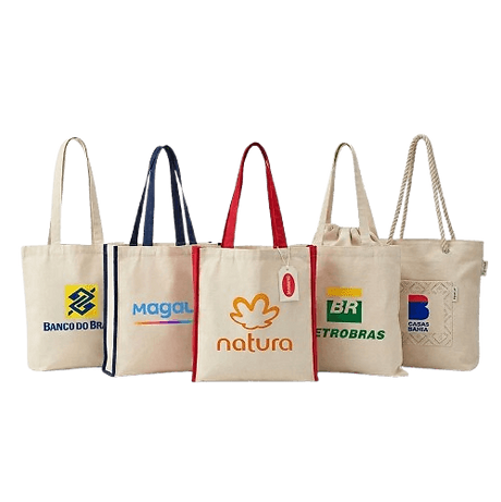Ecobag de Algodão crú personalizada