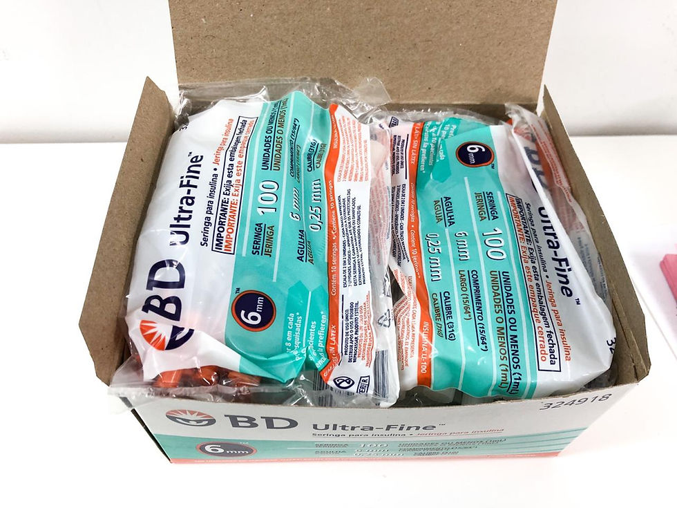 Miniatura: Jeringa 1ml Y Aguja 31G BD Ultra Fine X 100