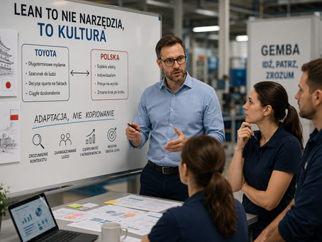 Lean Management między Japonią a Polską. Dlaczego narzędzia Lean to za mało?