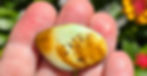Lime Green Variscite Cabochon: Large Freeform Gemstone