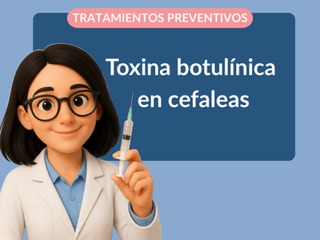 Toxina botulínica en cefaleas: mejoría no solo para la migraña crónica