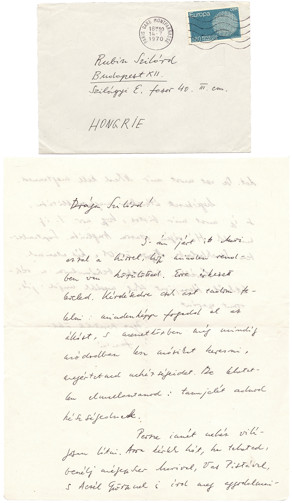 Thumbnail: 26.   János Pilinszky (1921-1981), poet. 