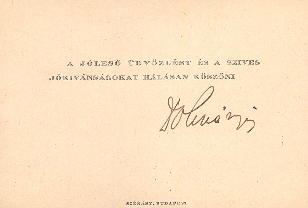 194. Dohnányi Ernő (1877-1960) zeneszerző által saját kezűleg aláírt...