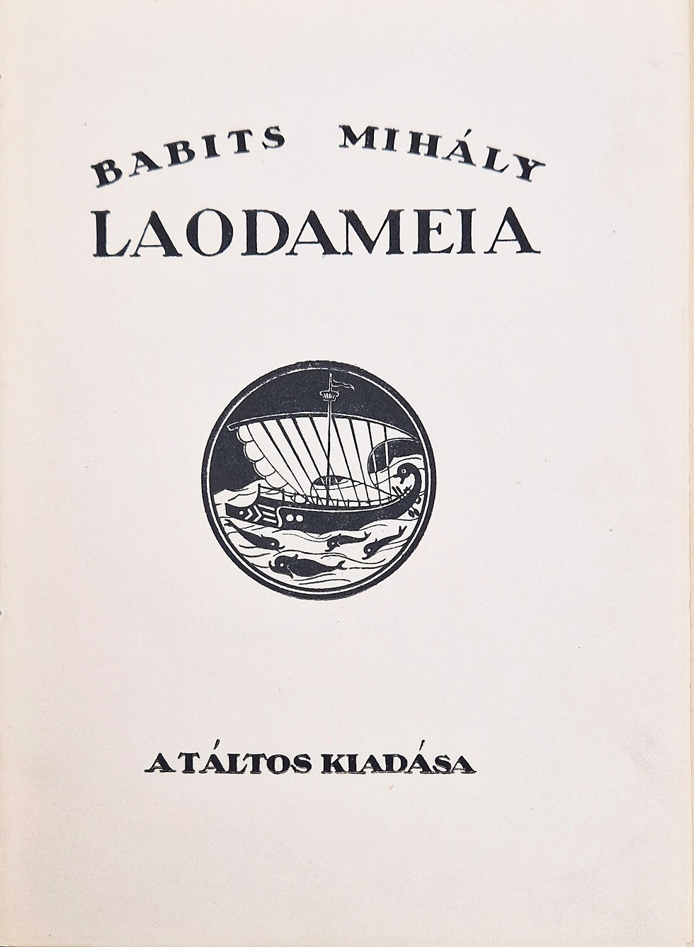 Thumbnail: 61.   Babits Mihály:  Laodameia