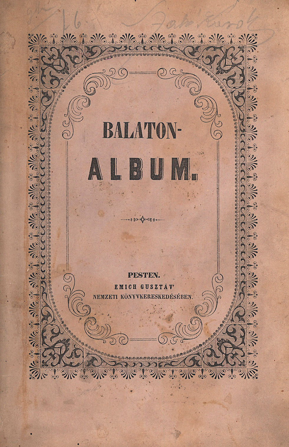 27. Szerelmey Miklós: Balaton albuma