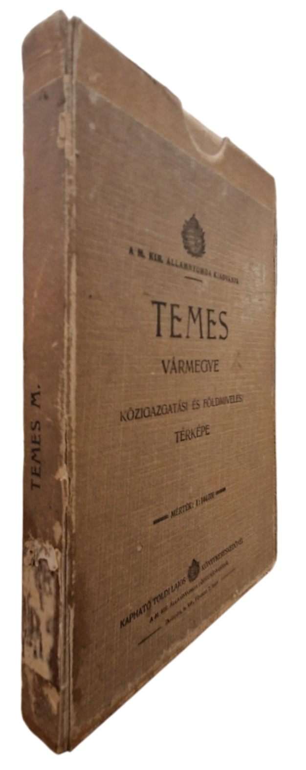 Indexkép: 419. Temes vármegye közigazgatási és földmivelési térképe.