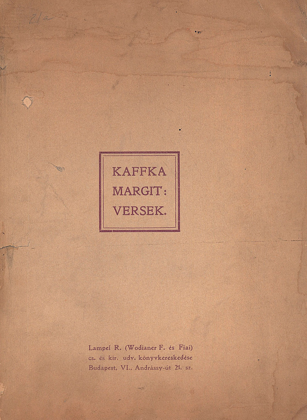194. Kaffka Margit: Versek
