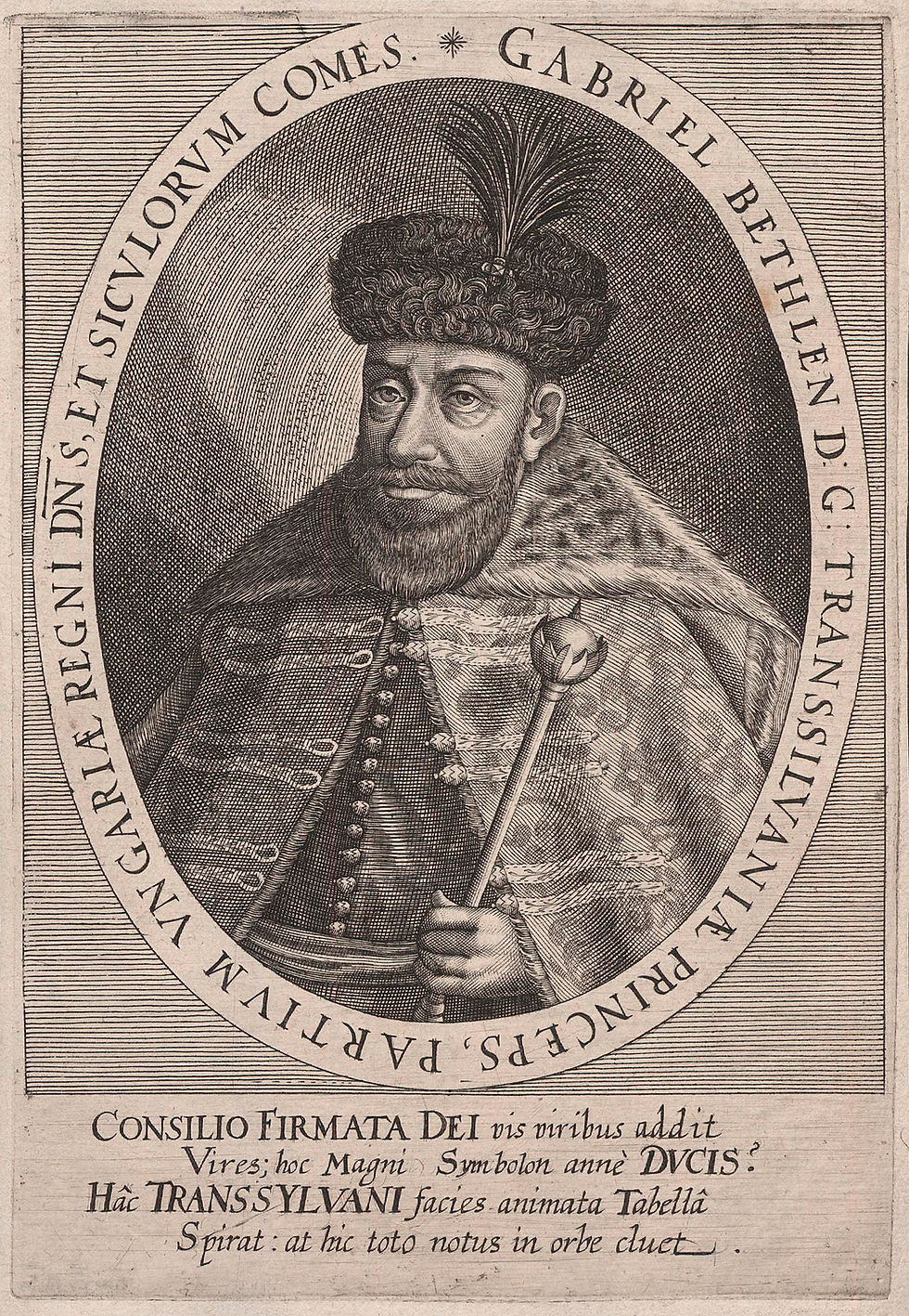Thumbnail: 341.  Gabriel Bethlen D. G. Princeps Transsylvaniae...