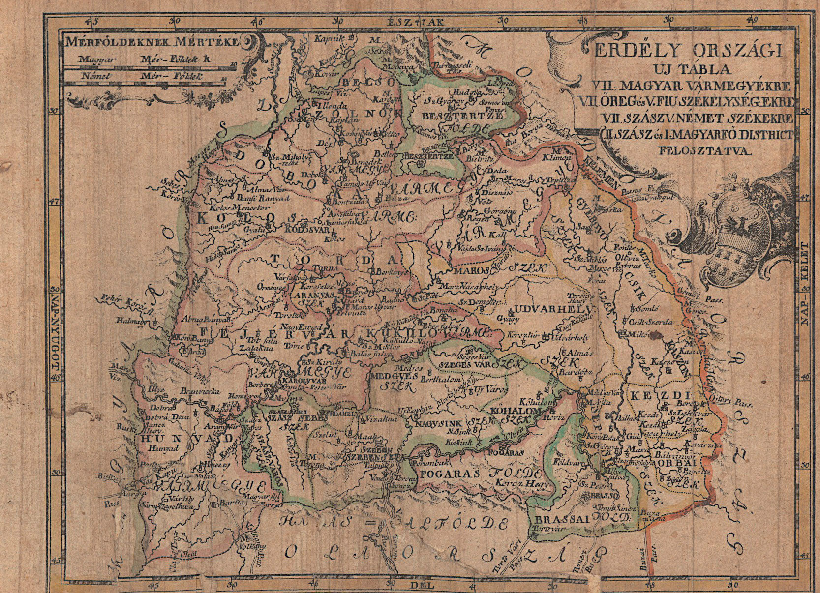 394.	Erdély országi uj tábla...