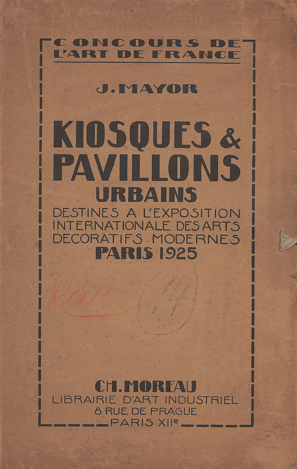 70. Mayor, J: Kiosques & pavillons urbains destines...