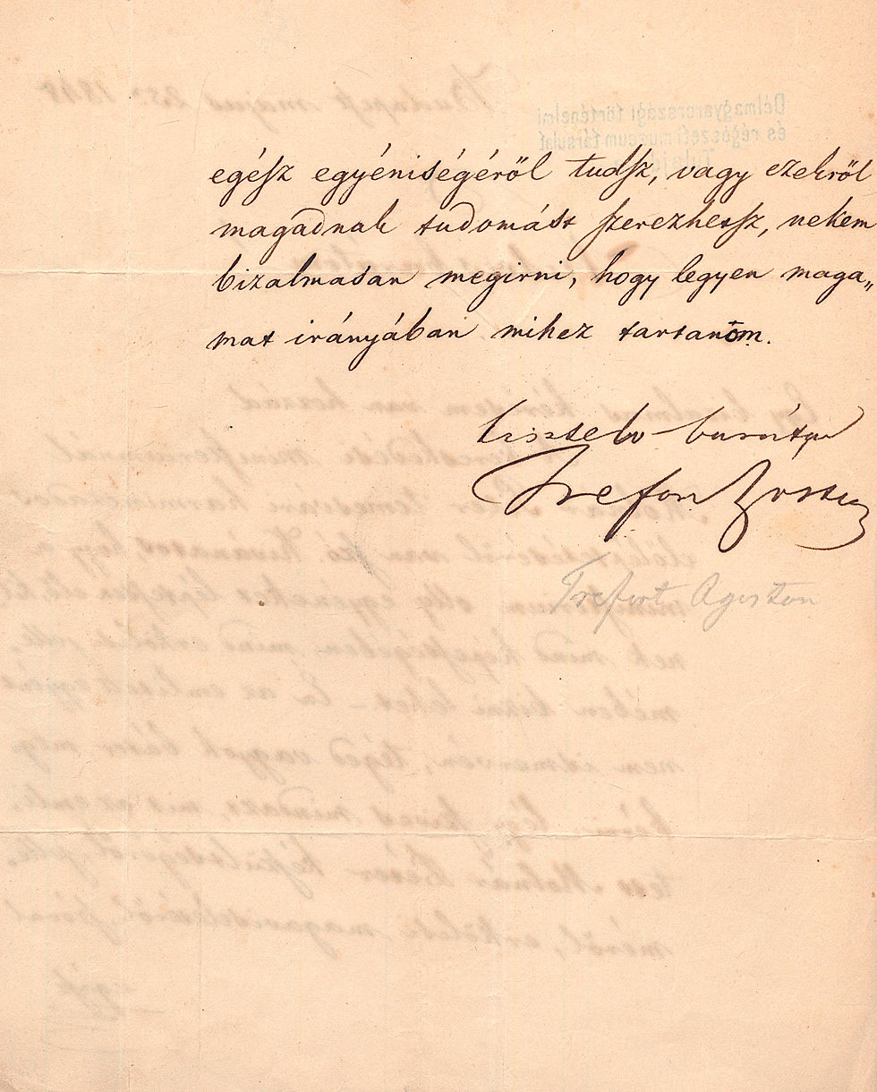 64. Trefort Ágoston (1817-1888) a földművelés-, ipar- és kereskedelemügyi...