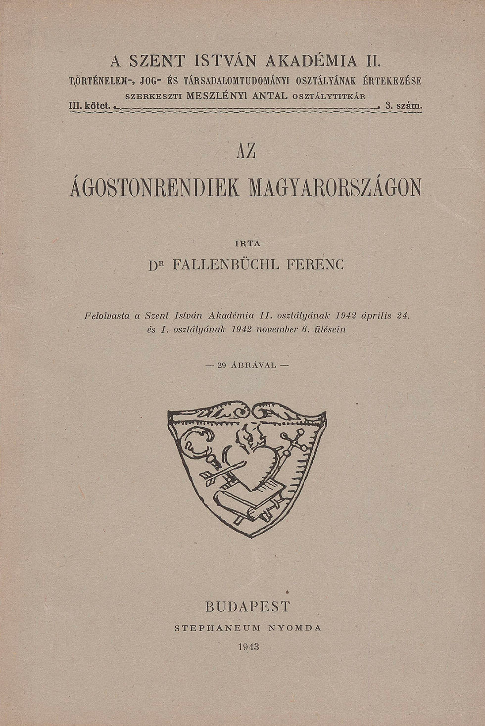 Thumbnail: 118. Fallenbüchl Ferenc:  A rabváltó trinitárius szerzetesek Magyarországon