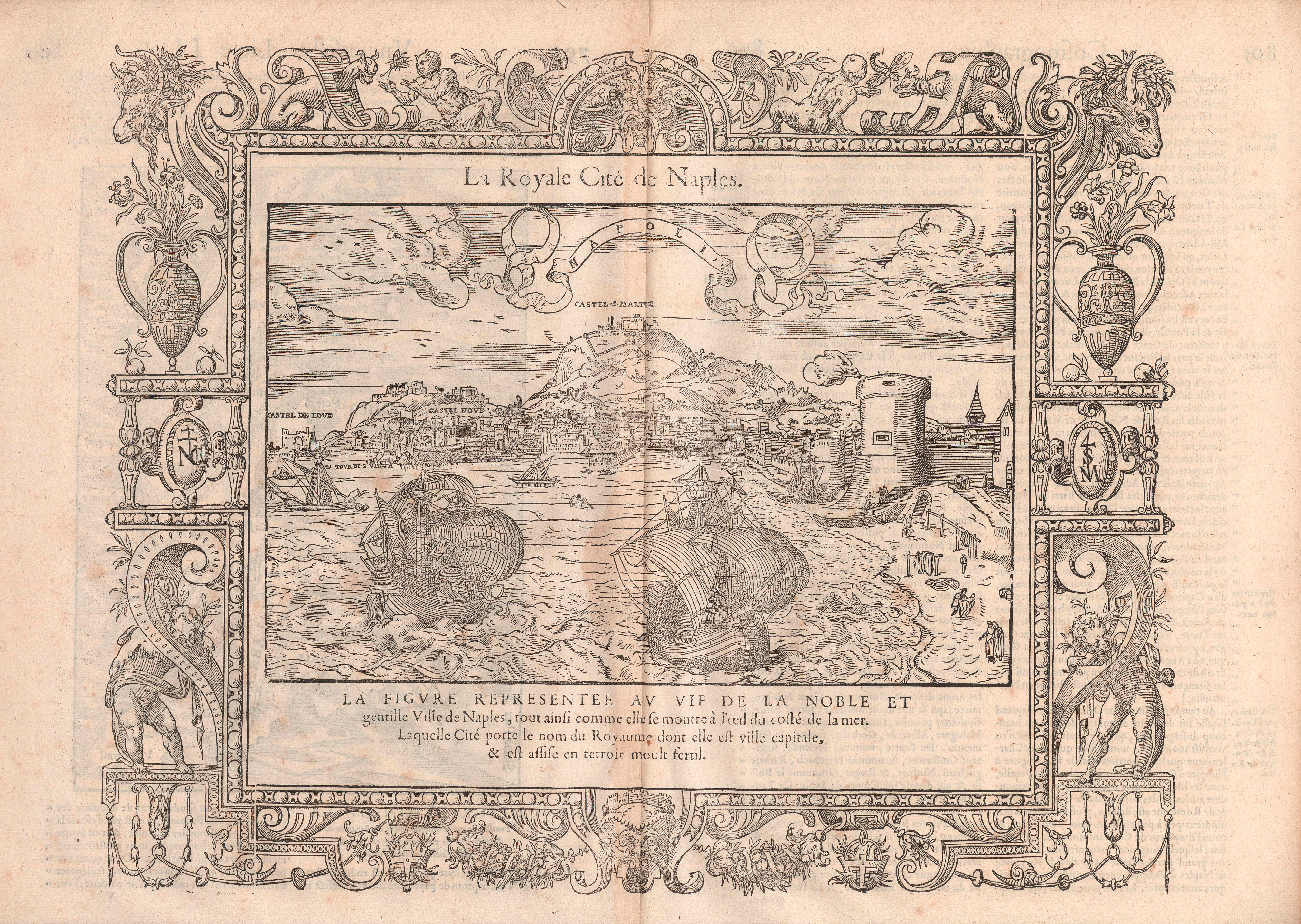 112.  Belleforest, Francois de:  La Royale Cité de Naples.