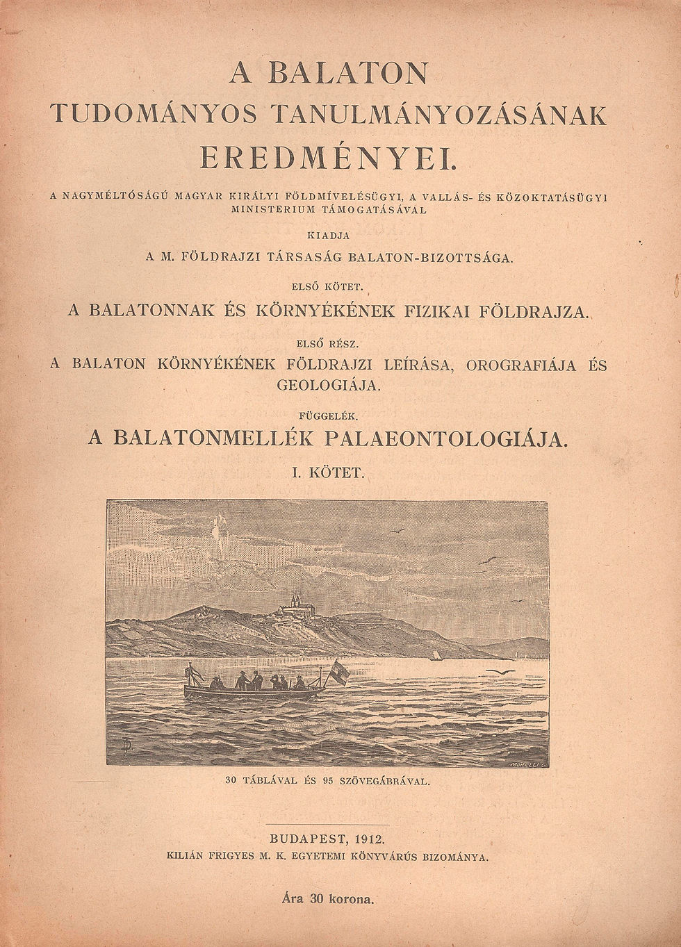 17. A Balatonmellék palaeontologiája. I. kötet.
