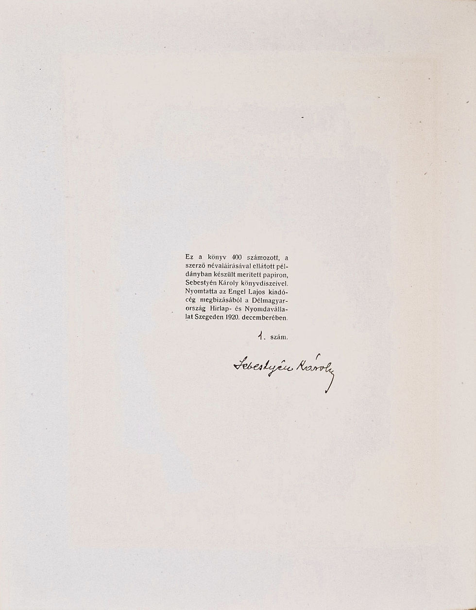 Indexkép: 11.	Móra Ferenc:  Könyes könyv