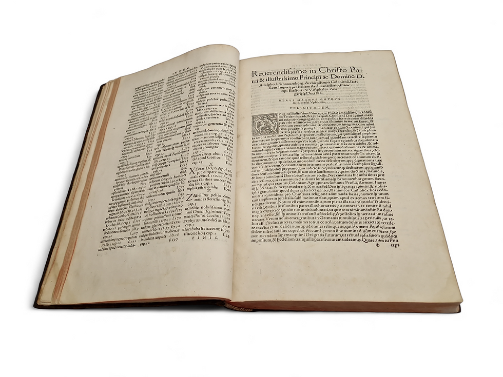 Thumbnail: 179.	Olaus Magnus:  Historia ~ Gothi archiepiscopi Upsalensis...