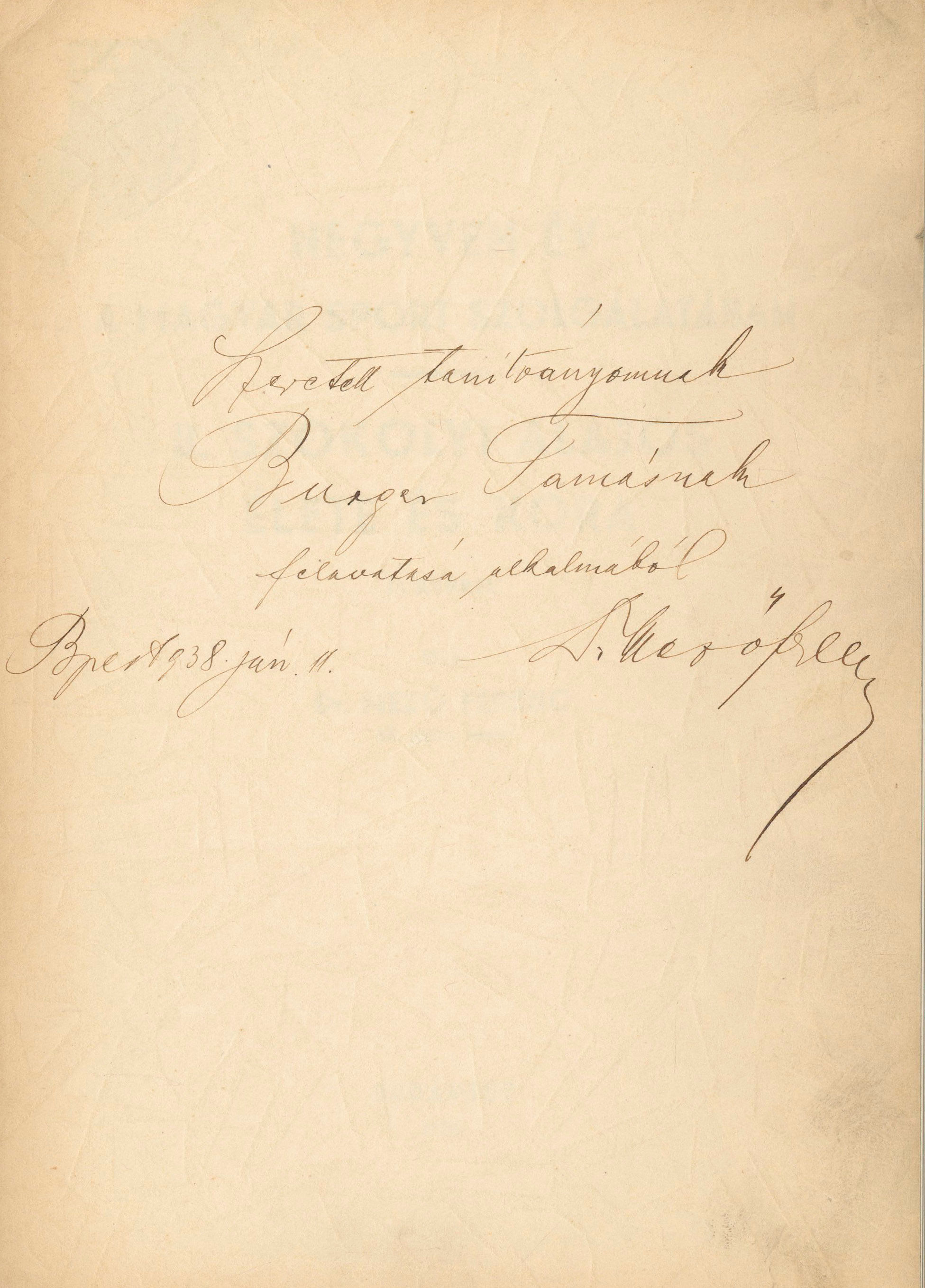 366.	Mező Ferenc, dr.:  Negyven év a magyar sport szolgálatában.