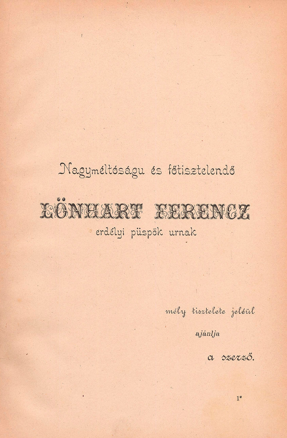 Indexkép: 88. Kovács Gyárfás:  A bányavidéki róm. kath. esperesi kerület...