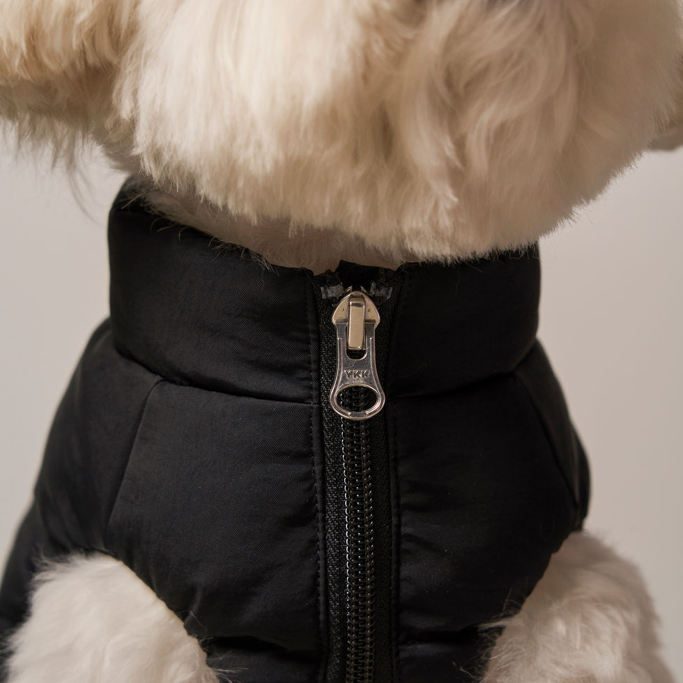 Wellon down puffer vest Durable Black