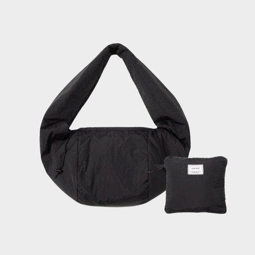 【small staff】スリング バッグ L ブラック SOFT POCKET BAG BLACK | small stuff jp
