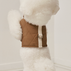 QUILTED WALK JACKET MOCHA