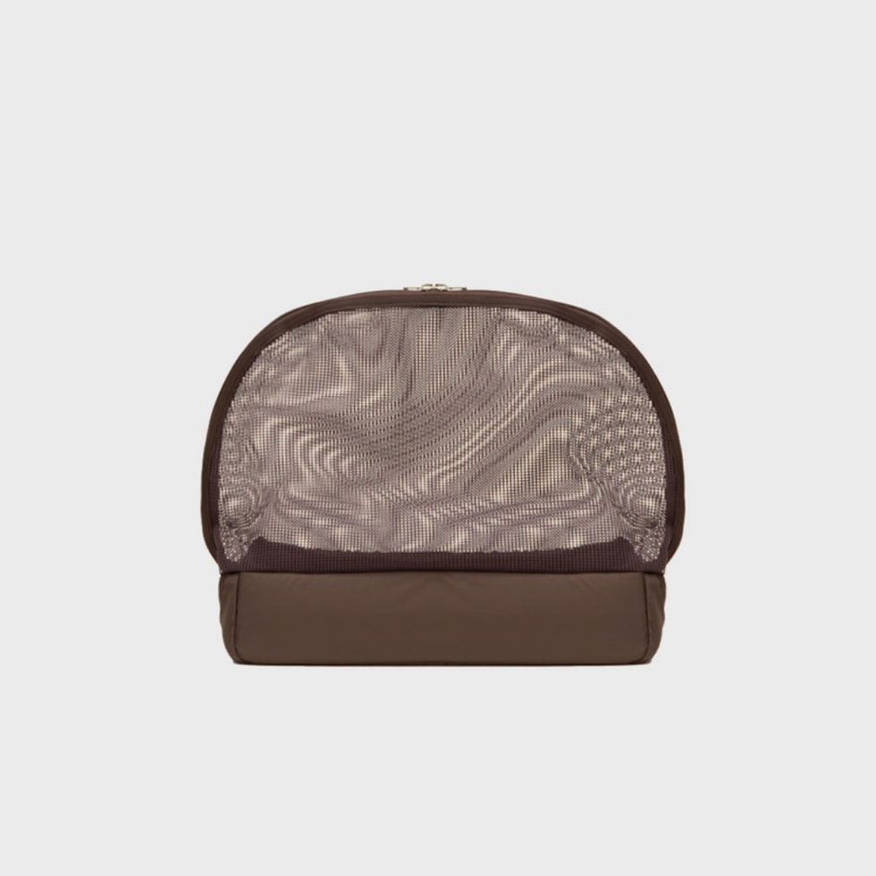 INNER MESH BAG BROWN