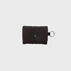 MINI BUTTON POO BAG BLACK