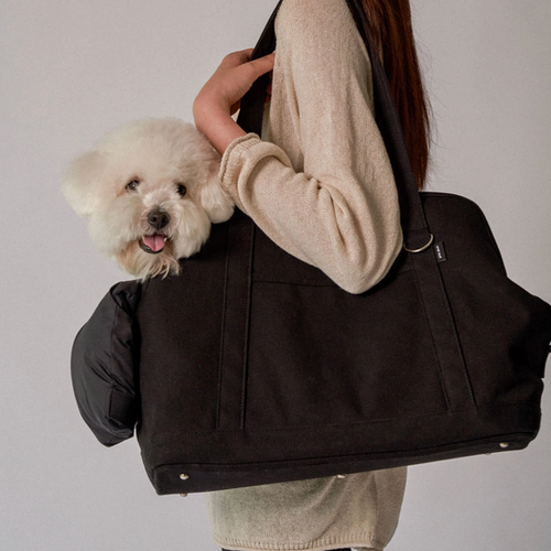 CANVAS CARRY BAG 4 BLACK size M | small stuff jp