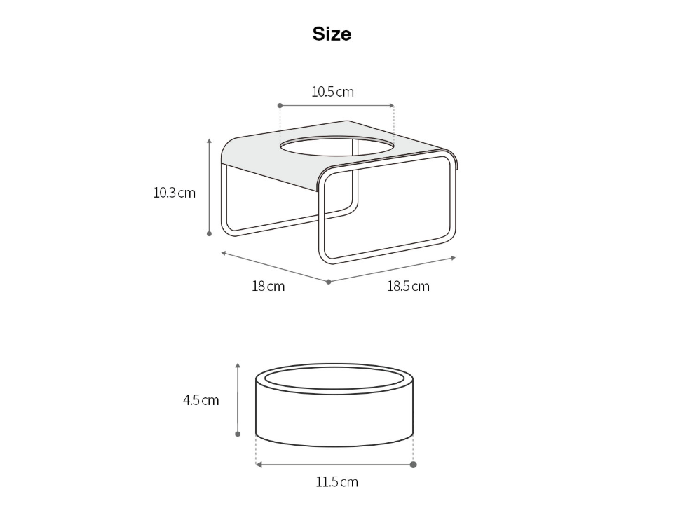 SQUARE DINING SET