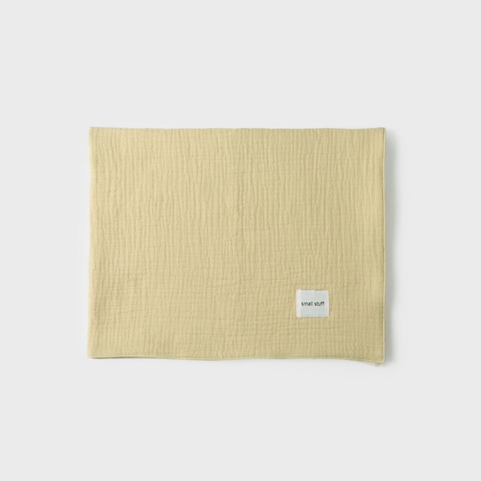 DOUBLE GAUZE BLANKET PALE GREEN