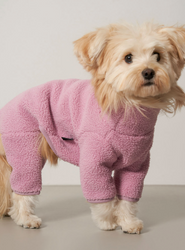 Fleece all-in-one Pink lavender