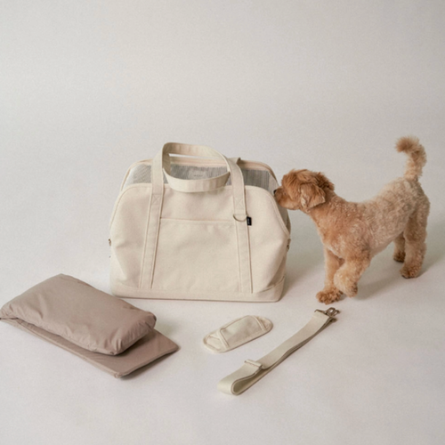 CANVAS CARRY BAG 4 BLACK size L | small stuff jp