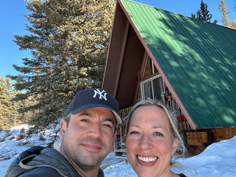 New Romantic a-frame cabin in florissant, Colorado