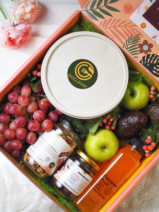 Premium gift box with gourmet treats