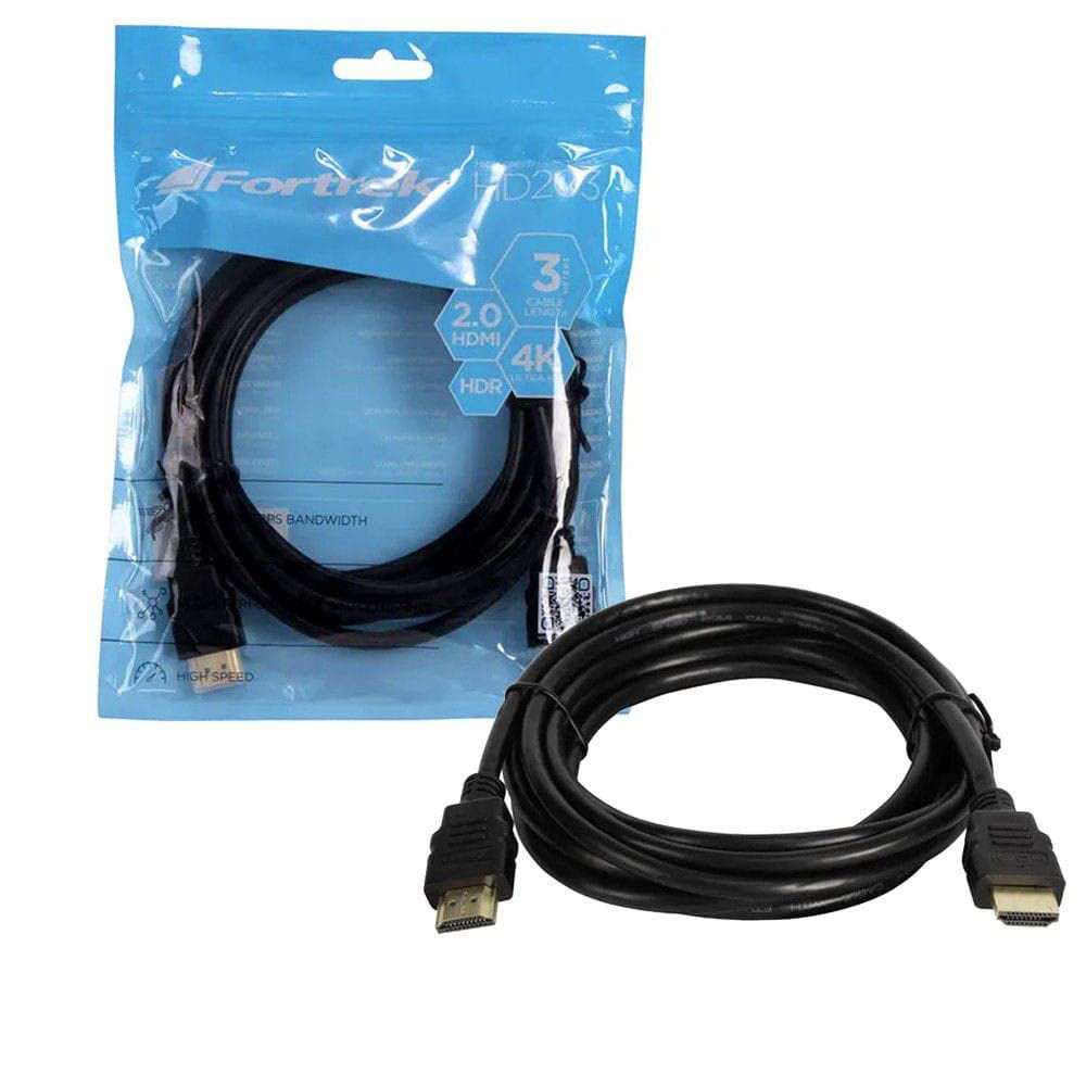 Cabo HDMI 2.0 4K 3M HD203 Fortrek FK 725C