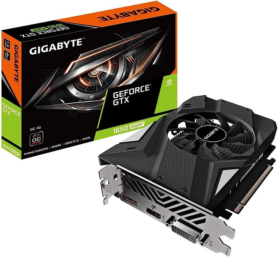 Placa de Vídeo Gigabyte NVIDIA GeForce GTX 1650 D6 OC, 4GB GDDR6